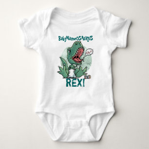 Body BabyNameosaurus Rex éditent avec votre nom de