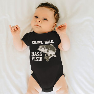 Body Balade Marche Basse Poisson Drôle Bébé Pêche