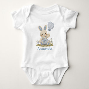 Body Ballon de lapin bleu