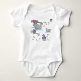 Body Ballons de canard Nursery Thème Bébé Vêtements