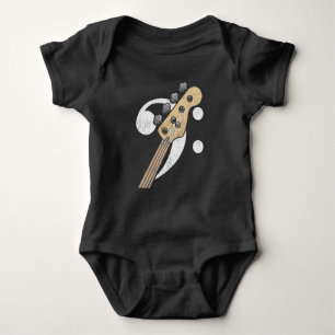 Body Bass Clef Guitar Lecteur de basse