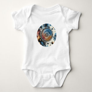 Body Batik futuriste Art cosmique - Design spatial