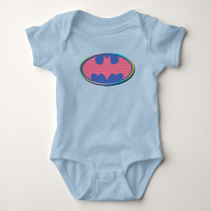Body Batman Logo Pink Polka Dot