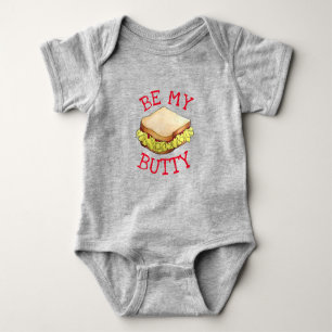 Body BE MON BETTY Anglais Chip Shop Sandwich UK Foodie