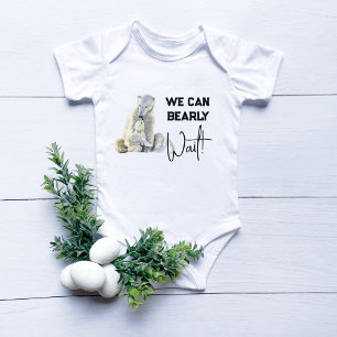 Body Bearly Wait Polar Ours rose Fille Baby shower
