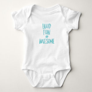 Body Beau et super typographie bébé sur place