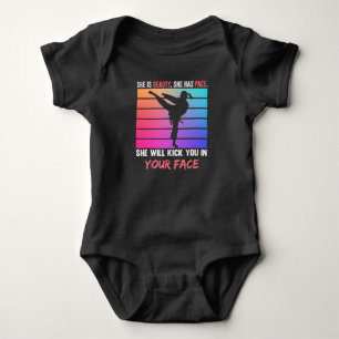Body Beauté Karate Girl Kick You Taekwondo Jiu Jitsu