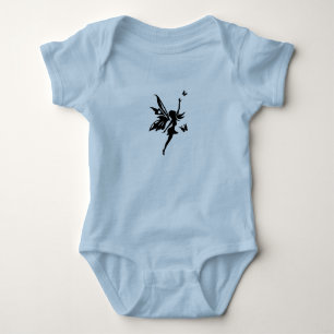 Body bébé à motif papillon