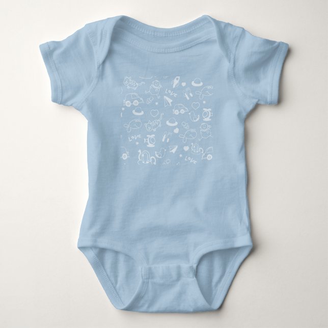 Body Bébé à thème une pièce (Devant)