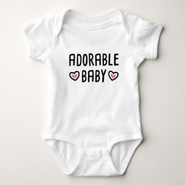 Body Bébé adorable (Devant)
