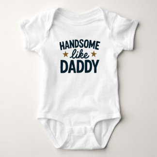 Body bébé adorable avec humour pour papa 