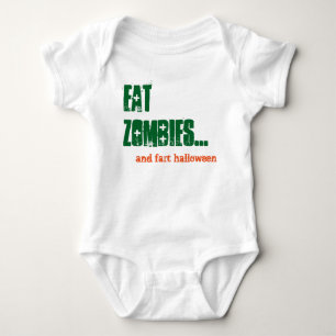 Body Bébé amusant Manger Zombies Halloween Comédie Baby