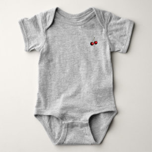 Body bébé avec cerises