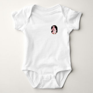 🐰 Body bébé avec petit lapin rose