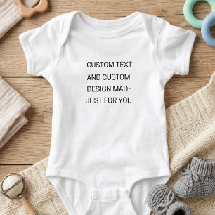 Body bébé avec texte personnalisé