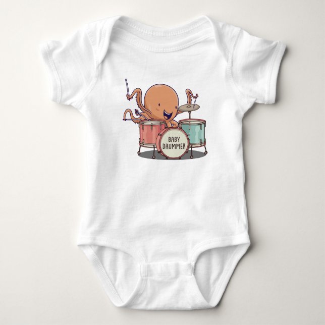 Body Bébé batteur (Devant)