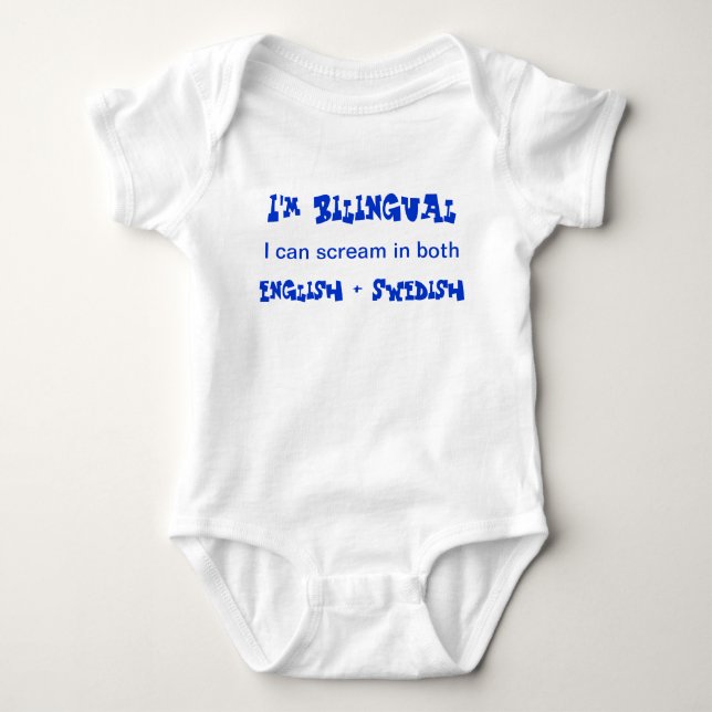 Body Bébé bilingue (Devant)