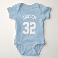 Bébé bleu et blanc | Jersey Design