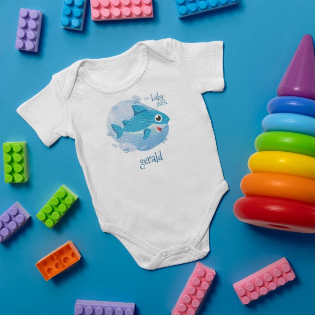 Body Bébé bleu requin (Créateur téléchargé)