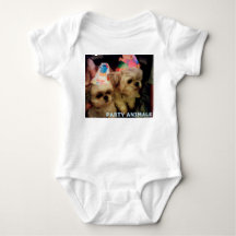Bébé Bodysuit Party Animaux par HAS