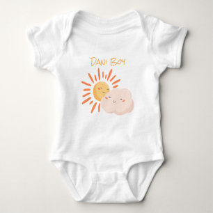 Body Bébé Boho mignon nuageux Sunshiney