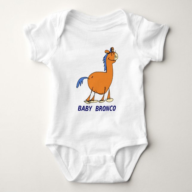 Body Bébé Bronco (Devant)