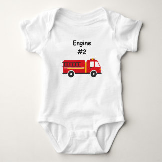 Body bébé camion de pompiers moteur #2