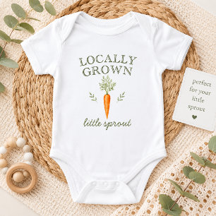 Body bébé Carotte Petit Germe Cultivé Localement