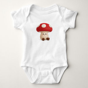 Body bébé champignon mignon Kawaii