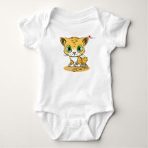 Body bébé chat adorable | Imprimé léopard chaton