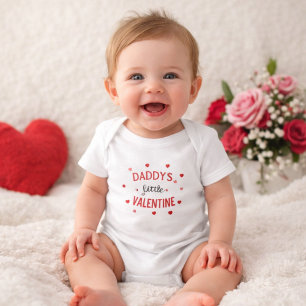 Body Bébé chéri de la Saint-Valentin