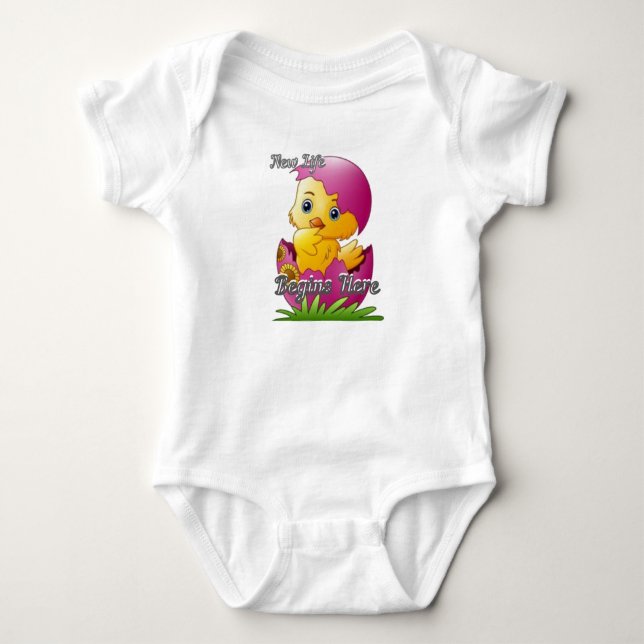 Body bébé Chick Hatch (Devant)