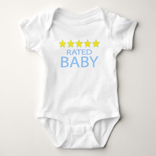 Body Bébé cinq étoiles (Devant)