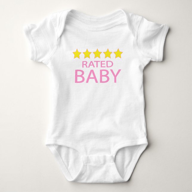 Body Bébé cinq étoiles (Devant)