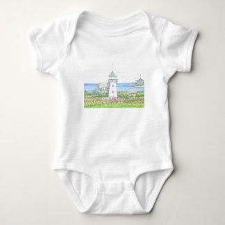 Body Bébé Combinaison Une Pièce Phare Blanc