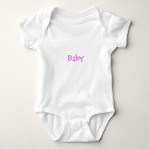 Body Bébé dans le pourpre