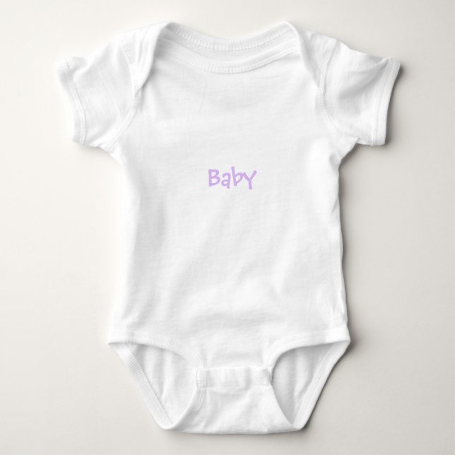 Body Bébé dans le violet clair (Devant)