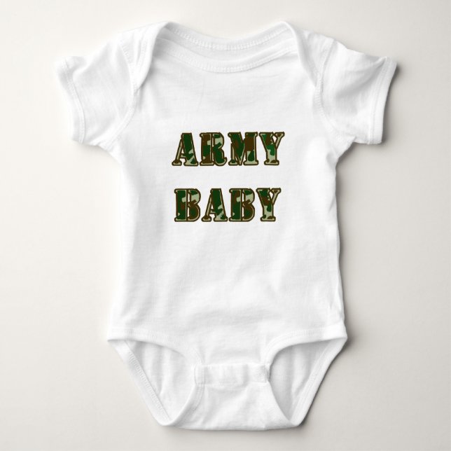 Body Bébé d'armée (Devant)