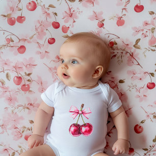 Body Bébé de cerise adorable