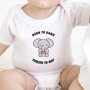 Body Bébé de jeu - Né au jeu forcé à la sieste
