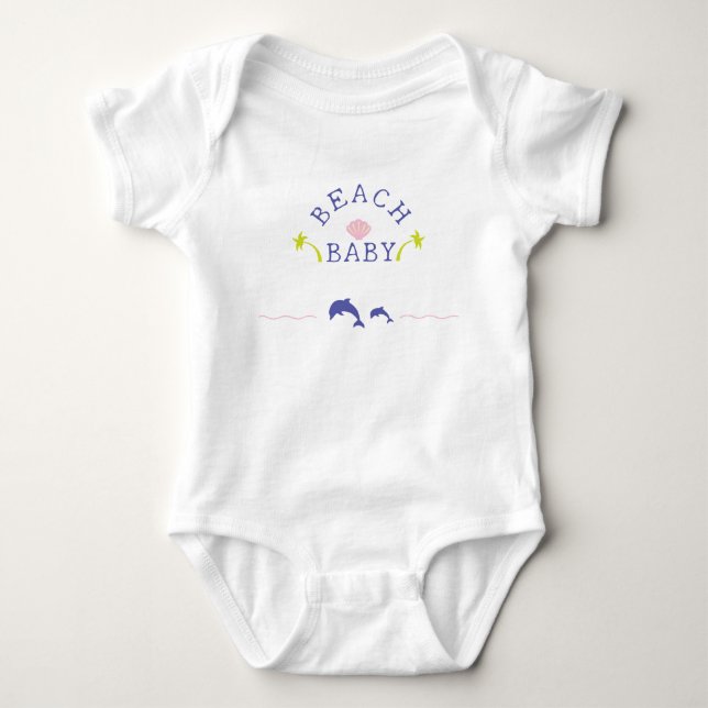 Body Bébé de la plage (Devant)