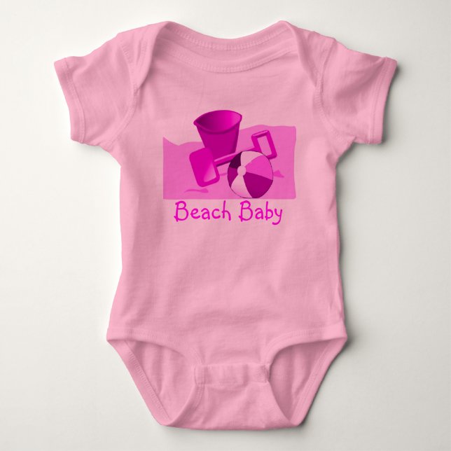 Body Bébé de plage (Devant)