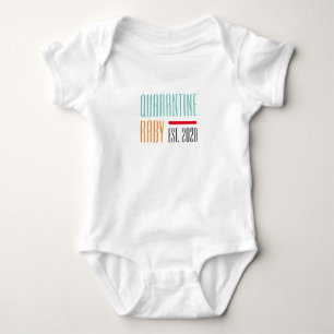 Body Bébé de Quarantaine Cute & Funny 2020