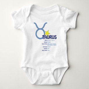 Body Bébé de traits de Taureau