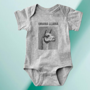 Body bébé drôle Lama Drame