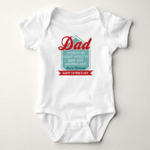 Body Bébé drôle Onsie pour la fête des pères