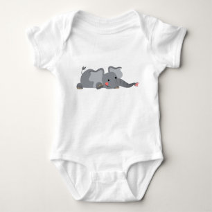 Body Bébé Eléphant Sneaky Cartoon mignon