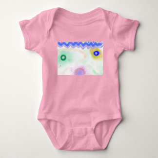 Body bébé en art impressionniste Galaxies pastel