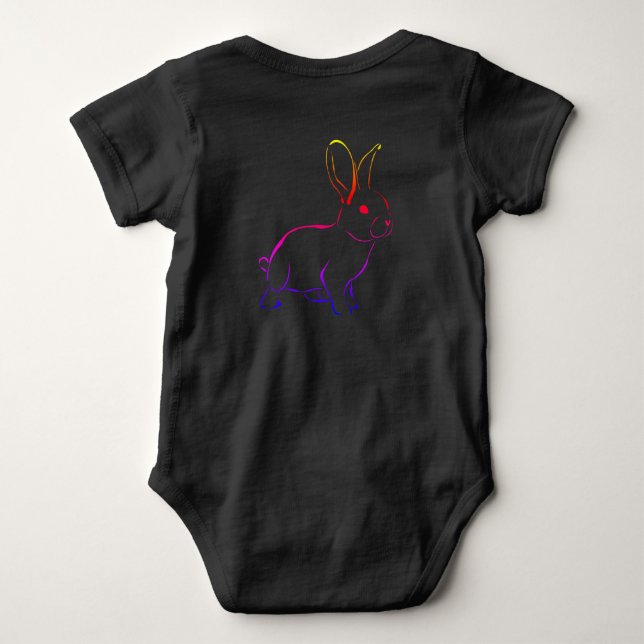 Body bébé en jersey (Dos)