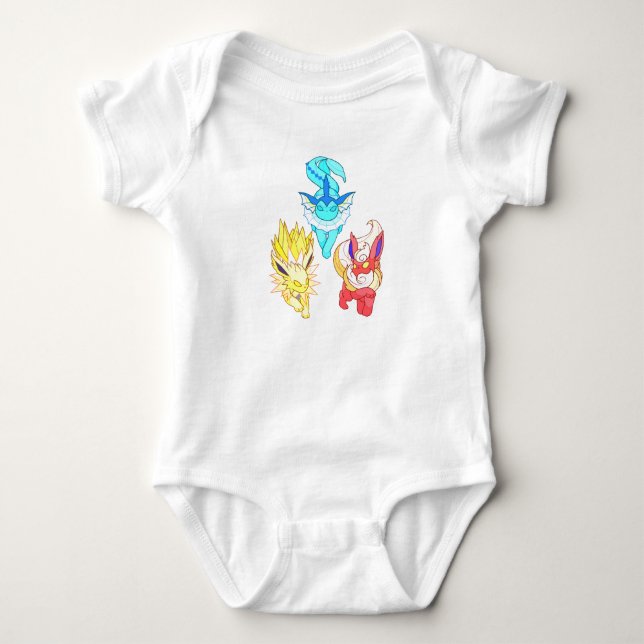 Body bébé Evolution évoli Pokemon (Devant)